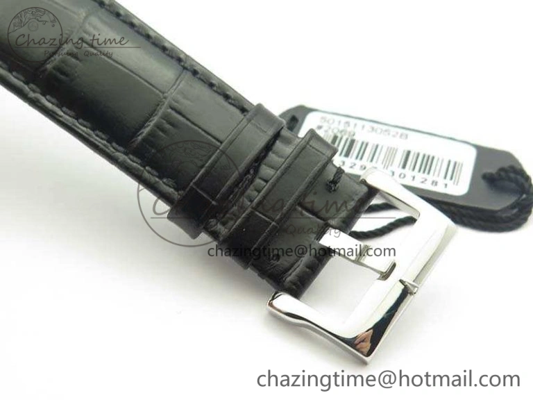 Evolution R10 SS ZZF 1:1 Best Edition Black Dial On Black Leather Strap Cal.6950