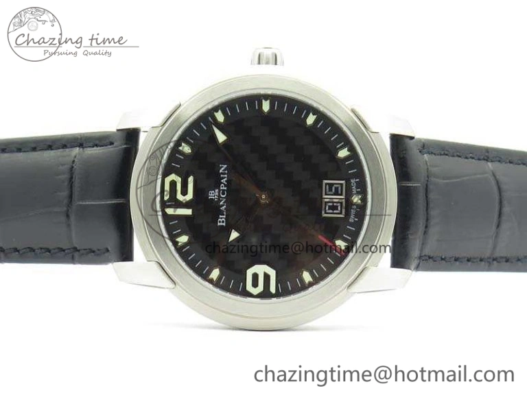 Evolution R10 SS ZZF 1:1 Best Edition Black Dial On Black Leather Strap Cal.6950