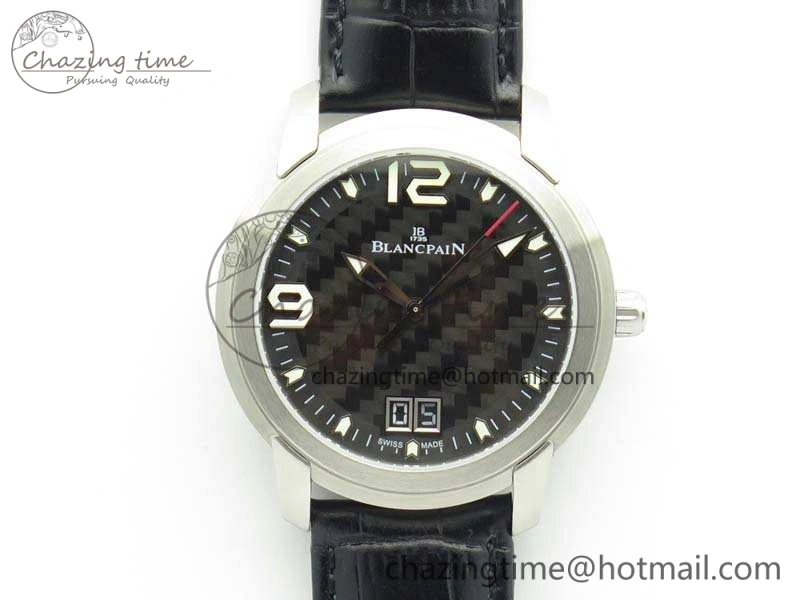Evolution R10 SS ZZF 1:1 Best Edition Black Dial On Black Leather Strap Cal.6950