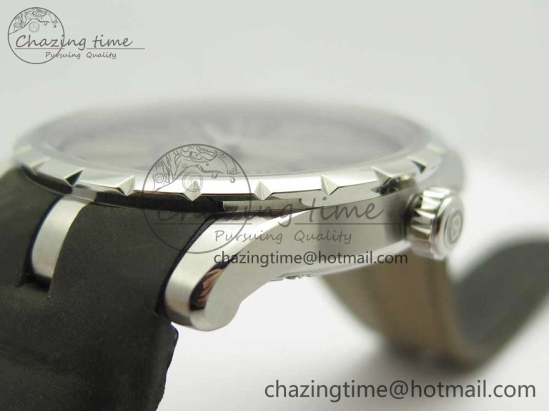 Excalibur 42mm Dbex0050 SS RDF 1:1 Best Edition Gray Dial on Gray Leather Strap A830 (Micro Rotor)