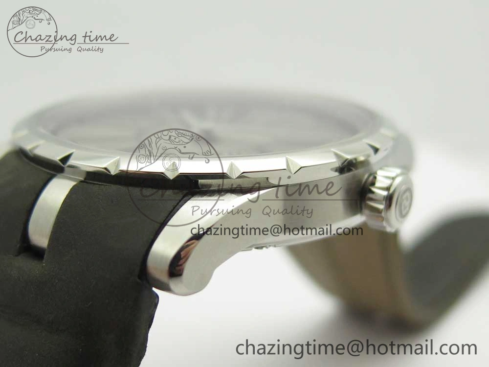 Excalibur 42mm Dbex0050 SS RDF 1:1 Best Edition Gray Dial on Gray Leather Strap A830 (Micro Rotor)