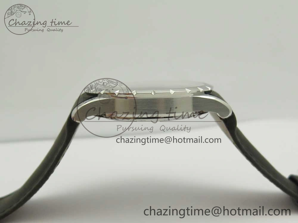 Excalibur 42mm Dbex0050 SS RDF 1:1 Best Edition Gray Dial on Gray Leather Strap A830 (Micro Rotor)