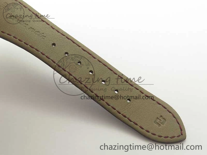 Excalibur 42mm Dbex0536 RG RDF 1:1 Best Edition Gray Dial on Brown Leather Strap A830