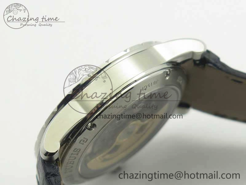 Excalibur Dbex0535 SS RDF 1:1 Best Edition Blue Dial On Leather Strap Asian RD830
