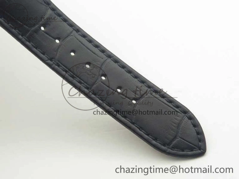 Excalibur Dbex0535 SS RDF 1:1 Best Edition Blue Dial On Leather Strap Asian RD830