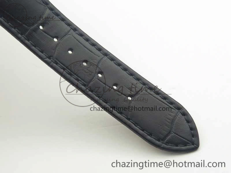 Excalibur Dbex0535 SS RDF 1:1 Best Edition Blue Dial On Leather Strap Asian RD830