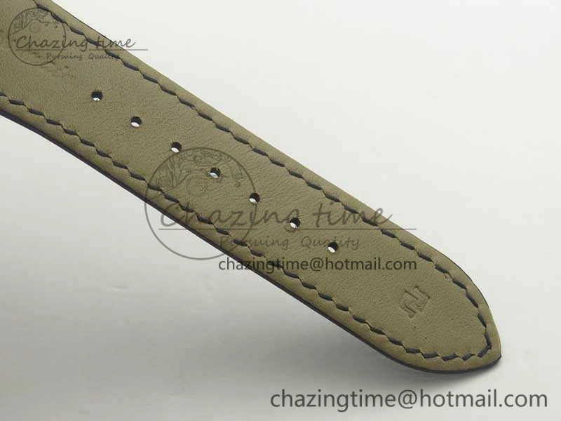 Excalibur Dbex0535 SS RDF 1:1 Best Edition Blue Dial On Leather Strap Asian RD830