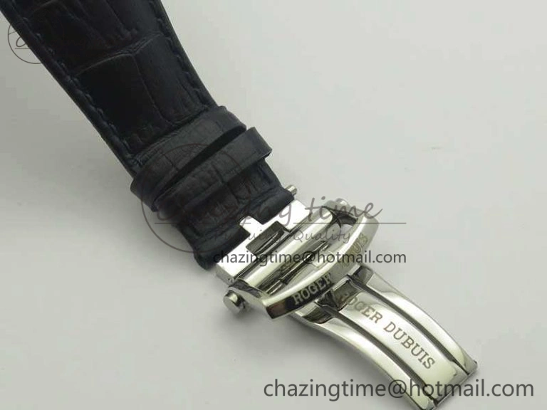 Excalibur Dbex0535 SS RDF 1:1 Best Edition Blue Dial On Leather Strap Asian RD830