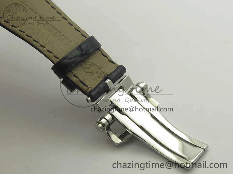 Excalibur Dbex0535 SS RDF 1:1 Best Edition Blue Dial On Leather Strap Asian RD830