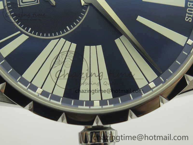 Excalibur Dbex0535 SS RDF 1:1 Best Edition Blue Dial On Leather Strap Asian RD830