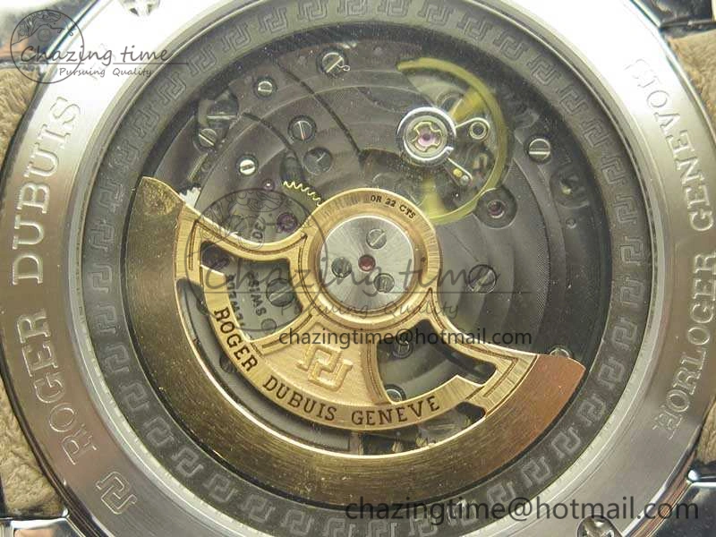 Excalibur Dbex0535 SS RDF 1:1 Best Edition White Dial On Leather Strap Asian RD830
