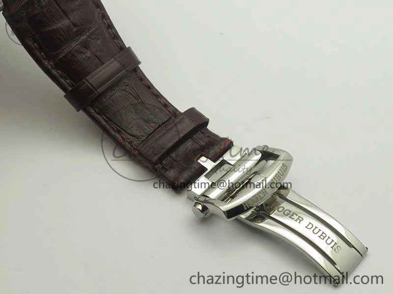 Excalibur Dbex0535 SS RDF 1:1 Best Edition White Dial On Leather Strap Asian RD830