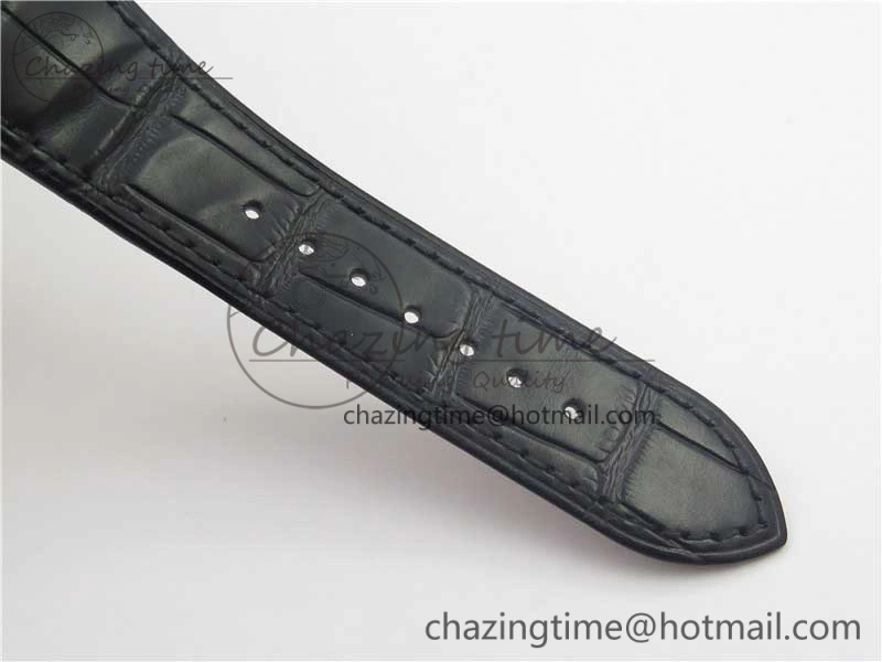 Excalibur Knights of the Round Table II RG ZF Best Edition Black Dial on Black Leather Strap MIYOTA 9015