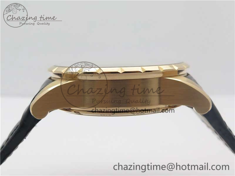 Excalibur Knights of the Round Table II RG ZF Best Edition Chessboard Dial on Black Leather Strap MIYOTA 9015