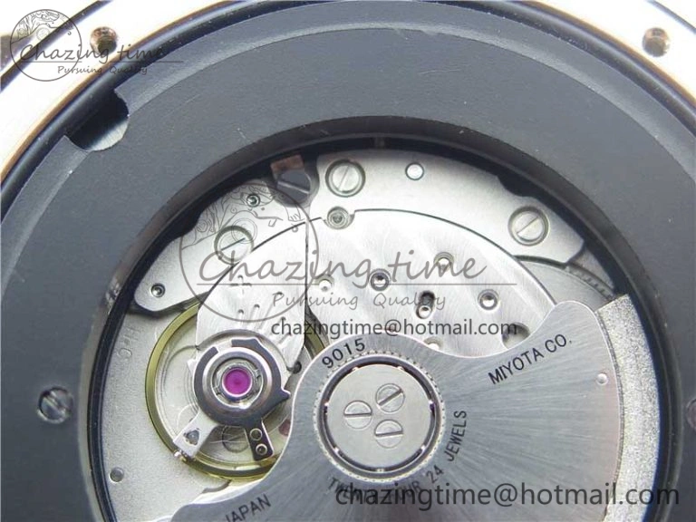 Excalibur Knights of the Round Table II RG ZF Best Edition Chessboard Dial on Black Leather Strap MIYOTA 9015