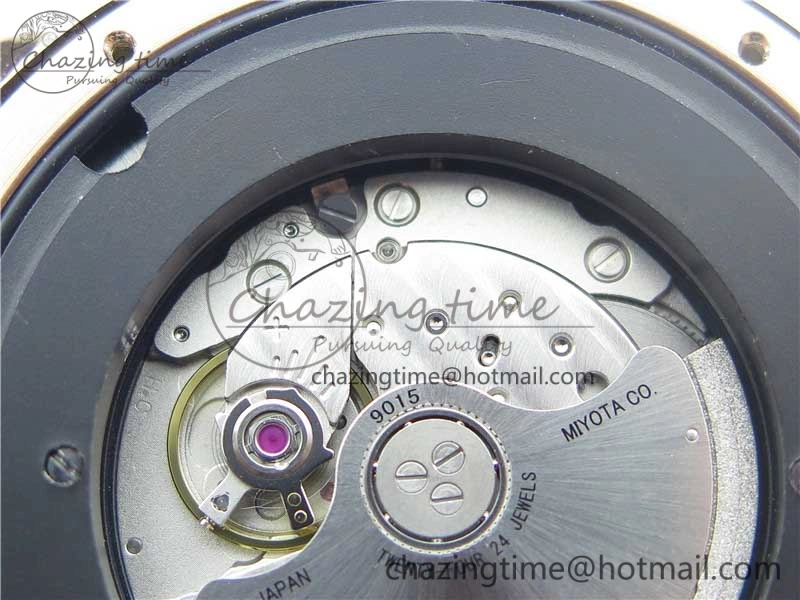 Excalibur Knights of the Round Table II RG ZF Best Edition Chessboard Dial on Black Leather Strap MIYOTA 9015