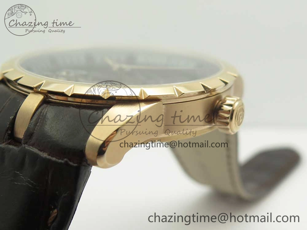 Excalibur Rddbex0392 RG BBR Best Edition Skeleton Dial on Brown Leather Strap A2136 Tourbillon