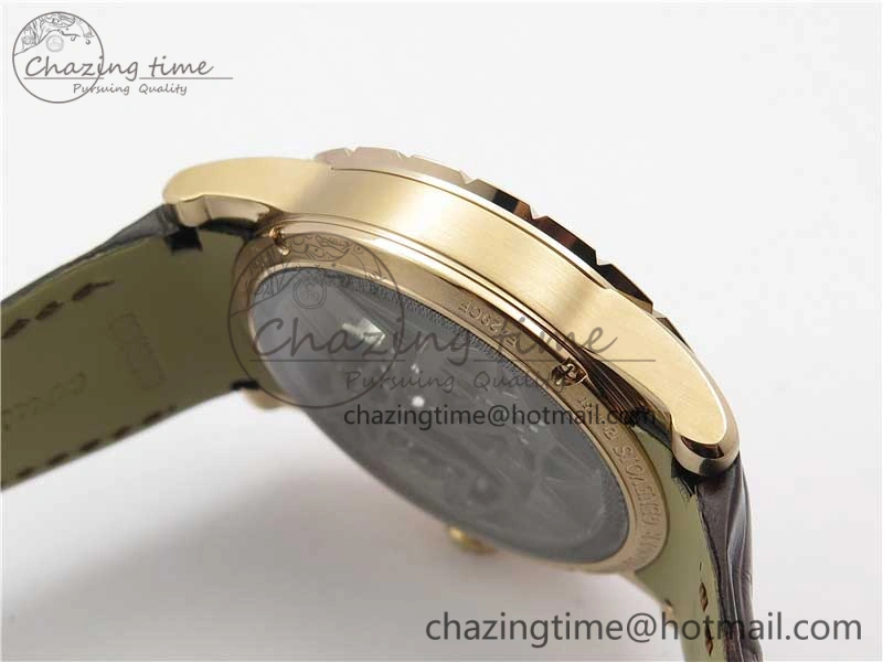 Excalibur Rddbex0393 RG BBR Best Edition Skeleton Dial on Brown Leather Strap A2136 Tourbillon V2