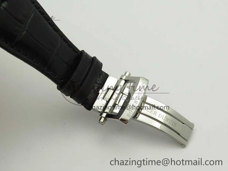 Excalibur Rddbex0393 SS BBR Best Edition Skeleton Dial on Black Leather Strap A2136 Tourbillon