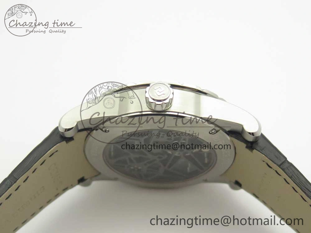Excalibur Rddbex0393 SS JBF Best Edition Skeleton Dial on Black Leather Strap A2136 Tourbillon
