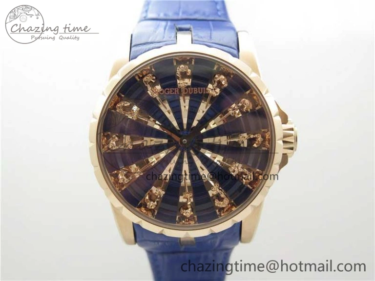 Excalibur Rddbex0393 SS JBF Best Edition Skeleton Dial on Black Leather Strap A2136 Tourbillon