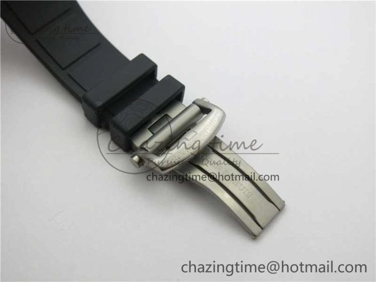 Excalibur Rddbex0479 SS JBF Best Edition Skeleton Dial on Black Rubber Strap Tourbillon