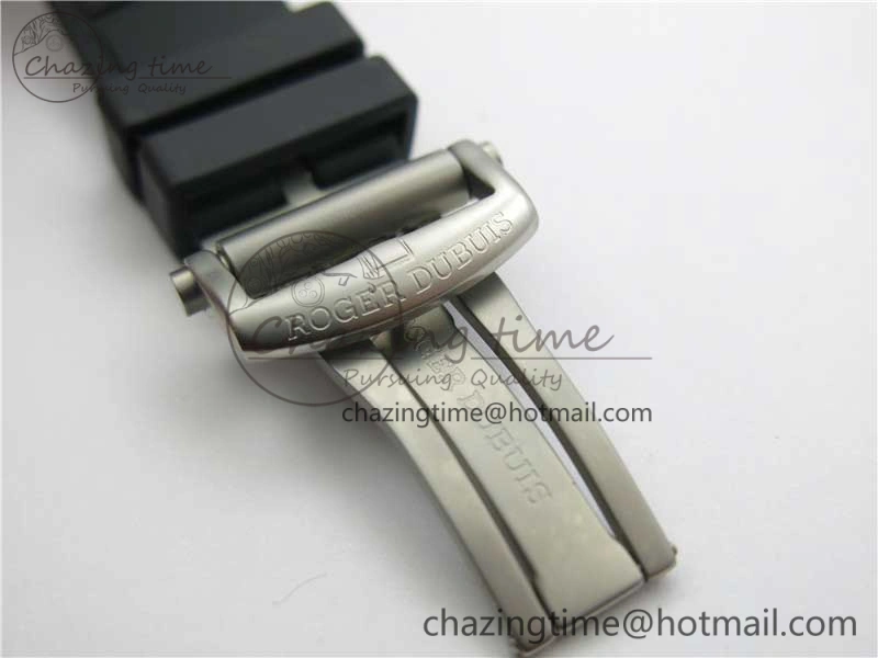 Excalibur Rddbex0479 SS JBF Best Edition Skeleton Dial on Black Rubber Strap Tourbillon
