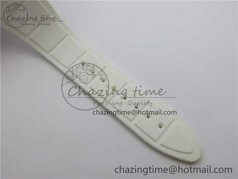 Excalibur Rddbex0479 SS JBF Best Edition Skeleton Dial on White Rubber Strap Tourbillon