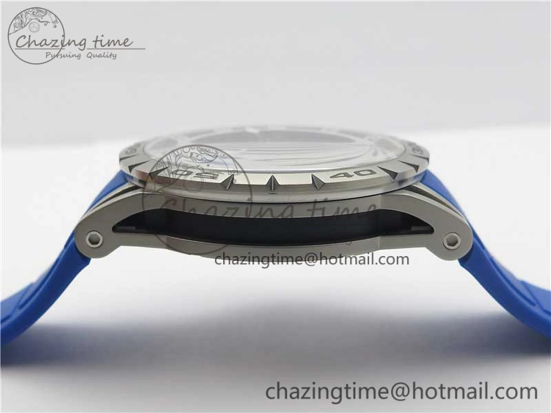 Excalibur Sports Tourbillon SS JBF Best Edition Skeleton Black Dial on Blue Rubber Strap