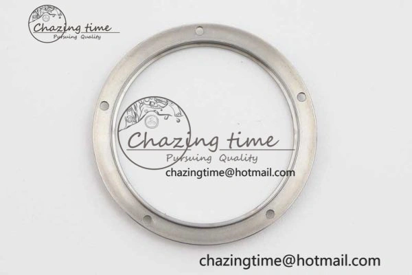 Excellence Panorama Date Moon Phase SS GGR 1:1 Best Edition White Dial on Leather Strap NH35