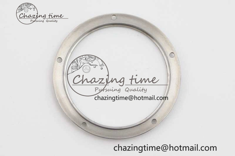 Excellence Panorama Date Moon Phase SS GGR 1:1 Best Edition White Dial on Leather Strap NH35