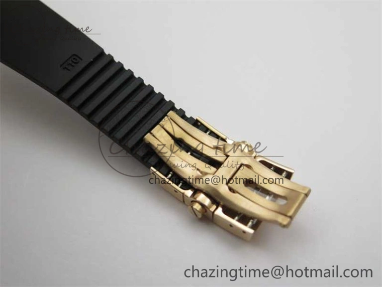 Executive El Toro RG 3EF 1:1 Best Edition Black Dial on Black Rubber Strap Asian UN-32