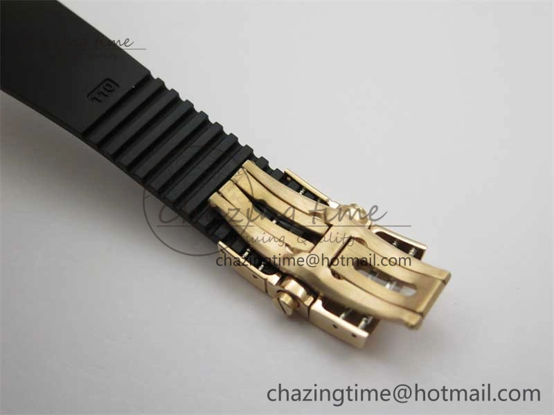 Executive El Toro RG 3EF 1:1 Best Edition Black Dial on Black Rubber Strap Asian UN-32