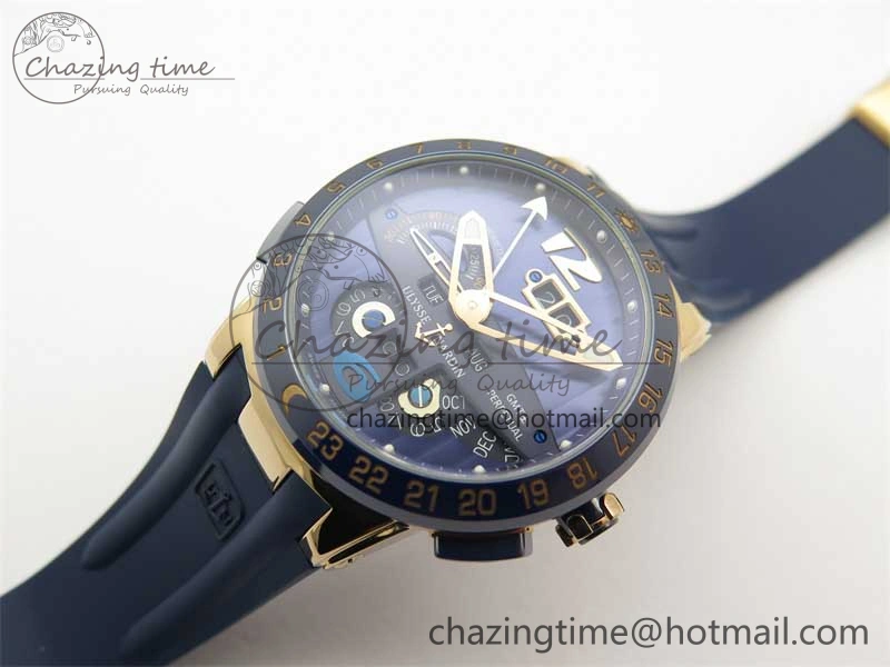 Executive El Toro RG 3EF 1:1 Best Edition Blue Dial on Blue Rubber Strap Asian UN-32