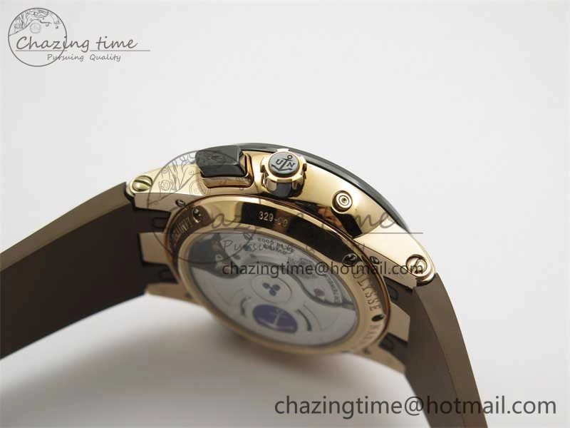 Executive El Toro RG 3EF 1:1 Best Edition Brown Dial on Brown Rubber Strap Asian UN-32