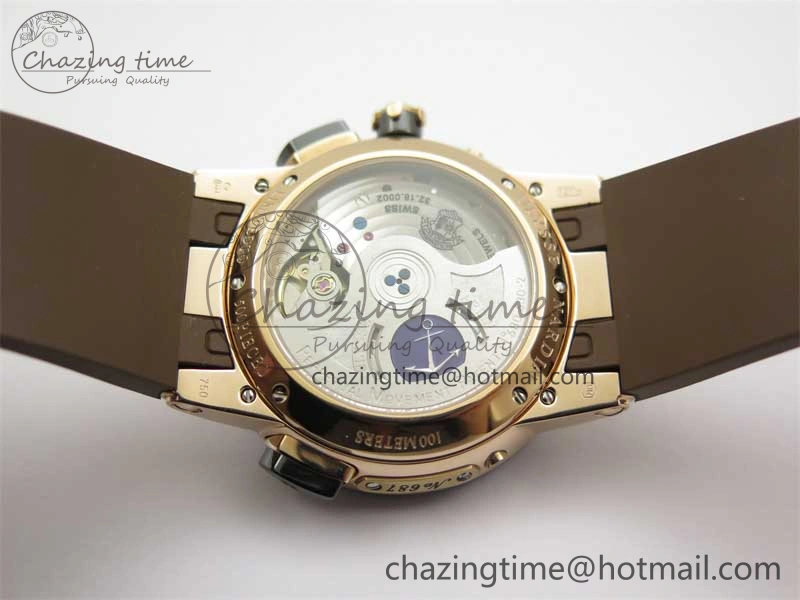 Executive El Toro RG 3EF 1:1 Best Edition Brown Dial on Brown Rubber Strap Asian UN-32