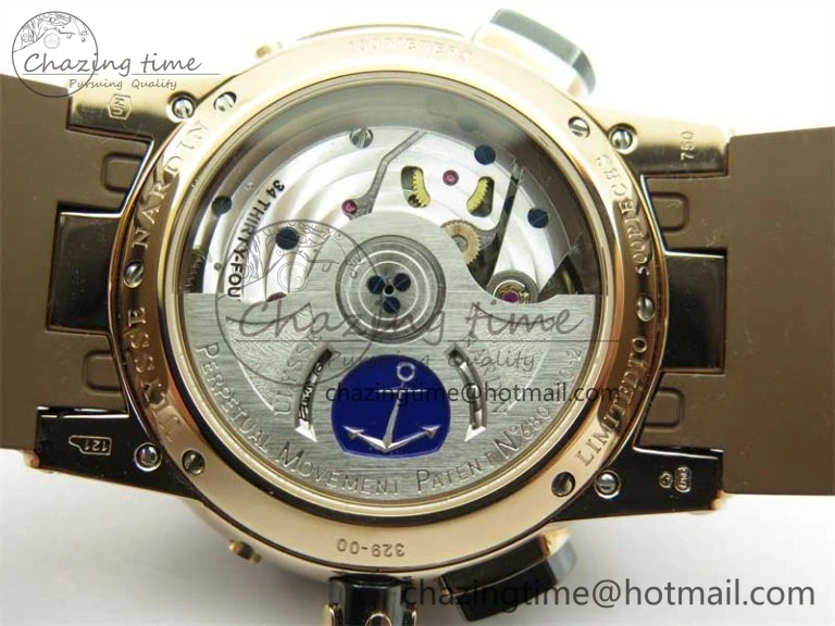 Executive El Toro RG 3EF 1:1 Best Edition Brown Dial on Brown Rubber Strap Asian UN-32