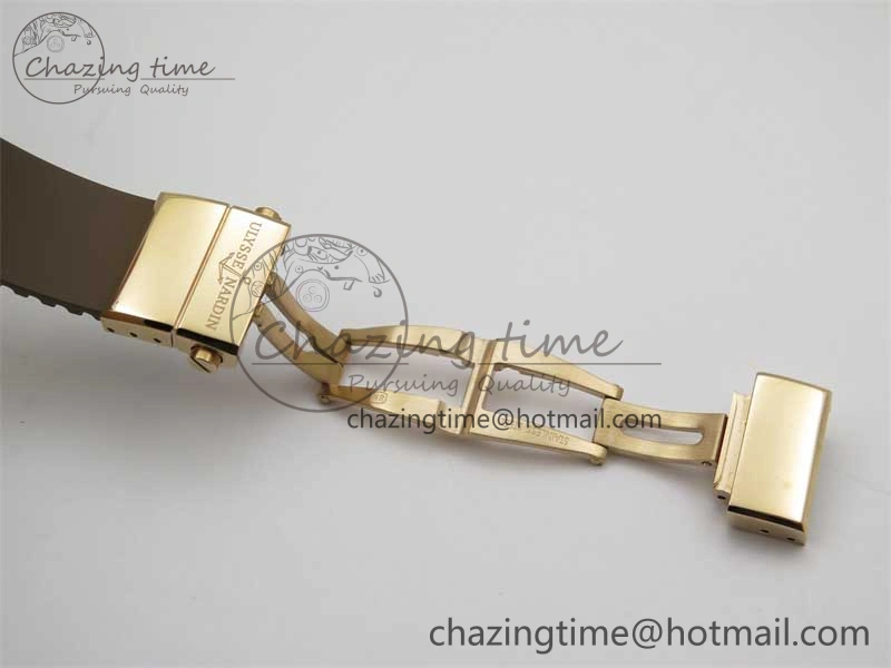 Executive El Toro RG 3EF 1:1 Best Edition Brown Dial on Brown Rubber Strap Asian UN-32