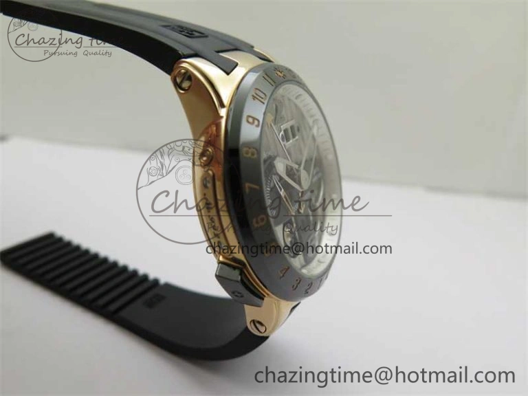 Executive El Toro RG 3EF 1:1 Best Edition Silver Dial on Black Rubber Strap Asian UN-32