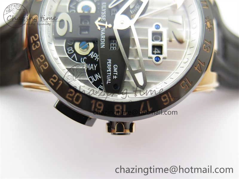 Executive El Toro RG 3EF 1:1 Best Edition Silver Dial on Black Rubber Strap Asian UN-32
