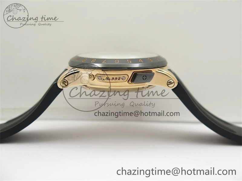 Executive El Toro RG 3EF 1:1 Best Edition Silver Dial on Black Rubber Strap Asian UN-32