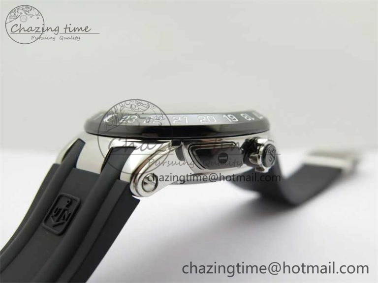 Executive El Toro SS 3EF 1:1 Best Edition Black Dial on Black Rubber Strap Asian UN-32