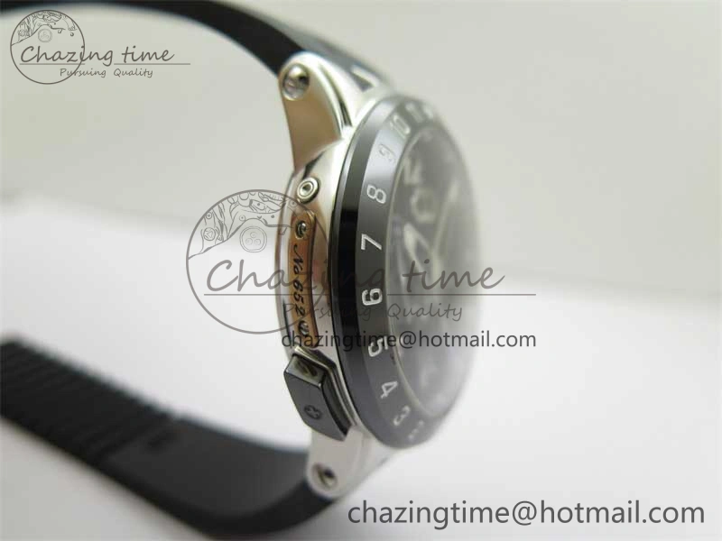 Executive El Toro SS 3EF 1:1 Best Edition Black Dial on Black Rubber Strap Asian UN-32