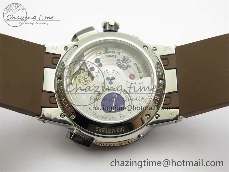 Executive El Toro SS 3EF 1:1 Best Edition Brown Dial on Brown Rubber Strap Asian UN-32