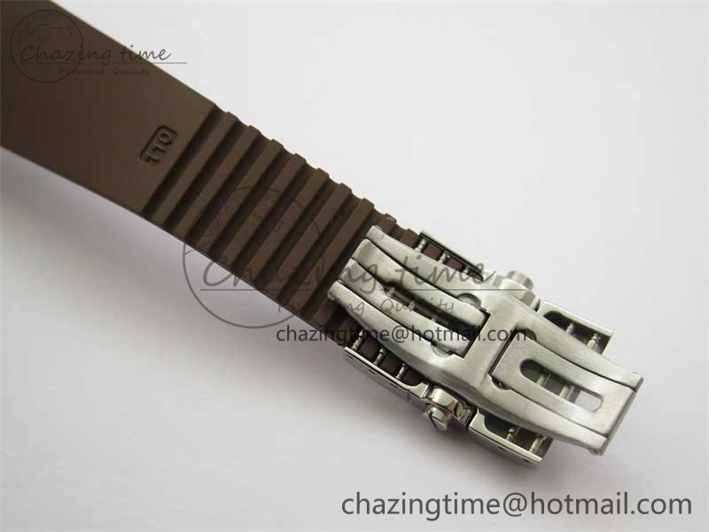 Executive El Toro SS 3EF 1:1 Best Edition Brown Dial on Brown Rubber Strap Asian UN-32