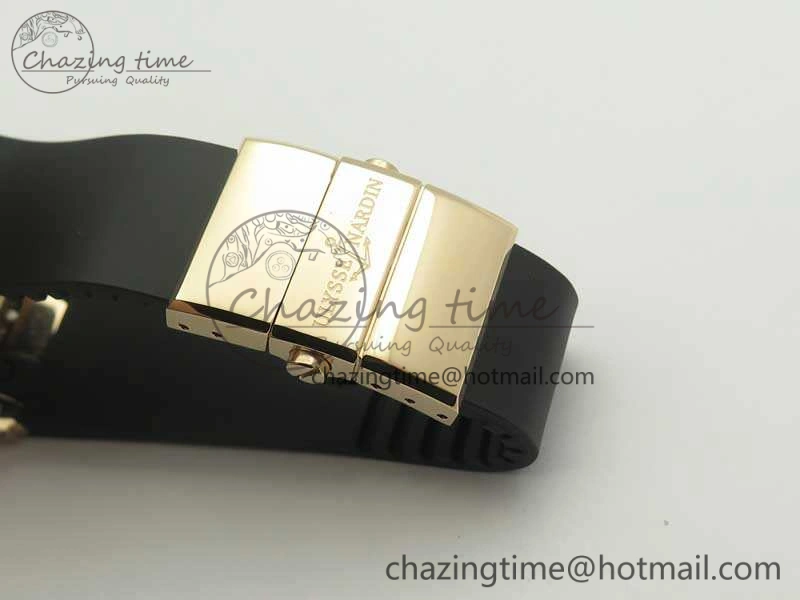 Executive Toro RG TWA 1:1 Best Edition Black Dial On Rubber Strap Asian UN-32