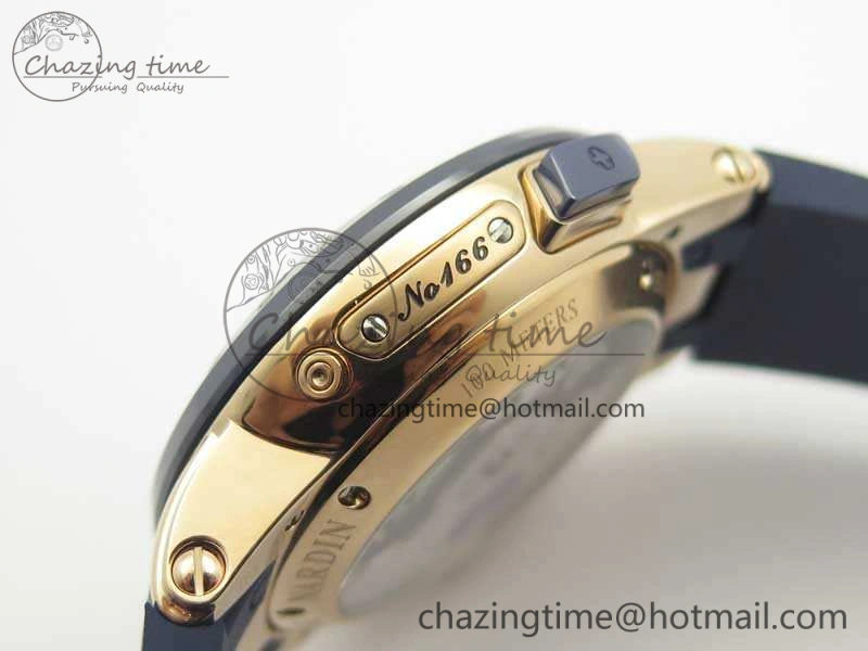 Executive Toro RG TWA 1:1 Best Edition Blue Dial On Rubber Strap Asian UN-32