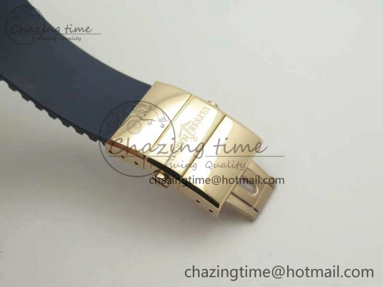 Executive Toro RG TWA 1:1 Best Edition Blue Dial On Rubber Strap Asian UN-32
