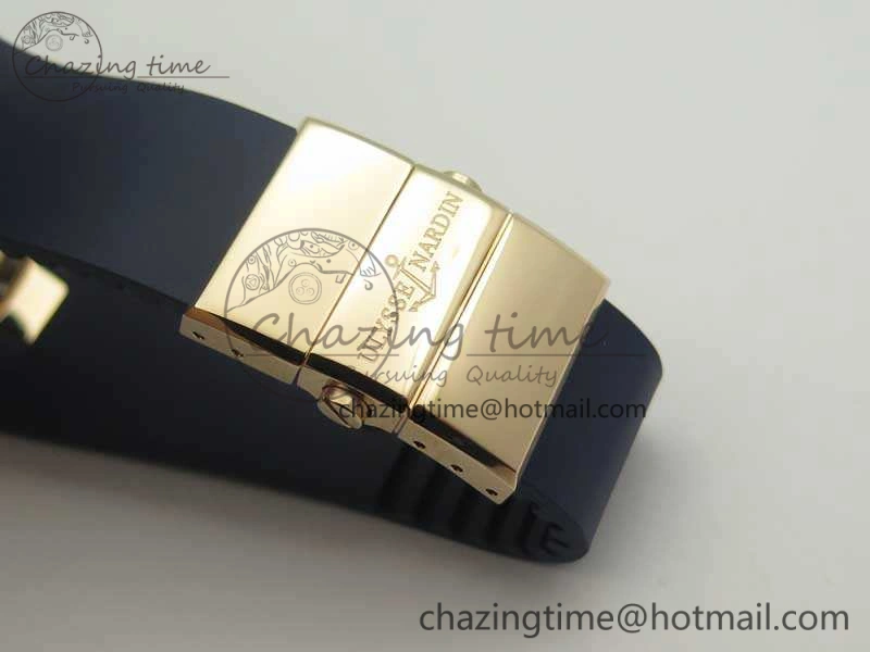 Executive Toro RG TWA 1:1 Best Edition Blue Dial On Rubber Strap Asian UN-32