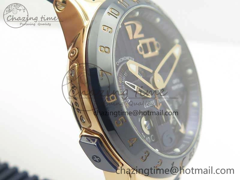 Executive Toro RG TWA 1:1 Best Edition Blue Dial On Rubber Strap Asian UN-32